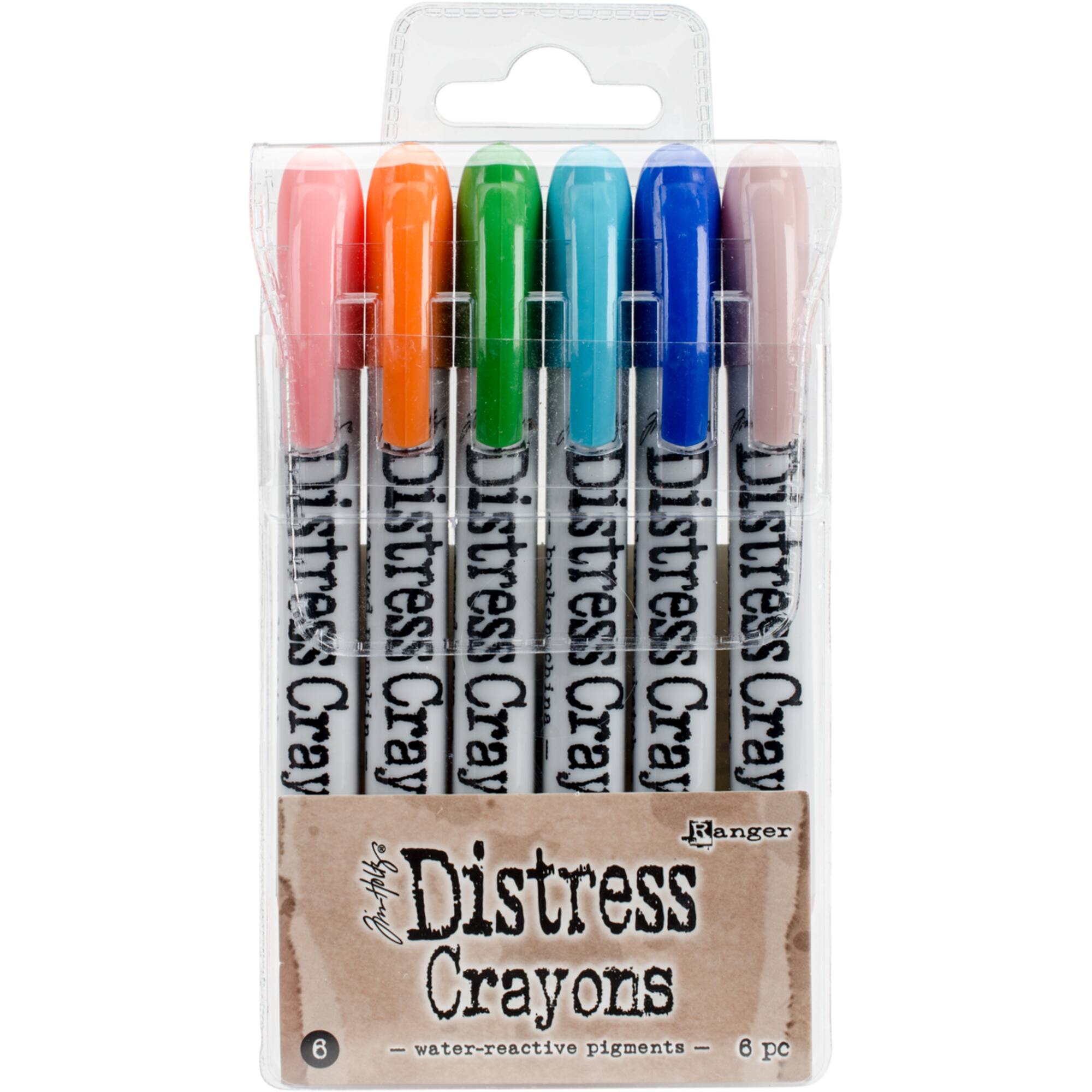Tim Holtz® Distress Crayon Set 6